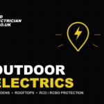 Outdoor electrics - garden and rooftop lighting and power with RCD protection by Find Electrician
