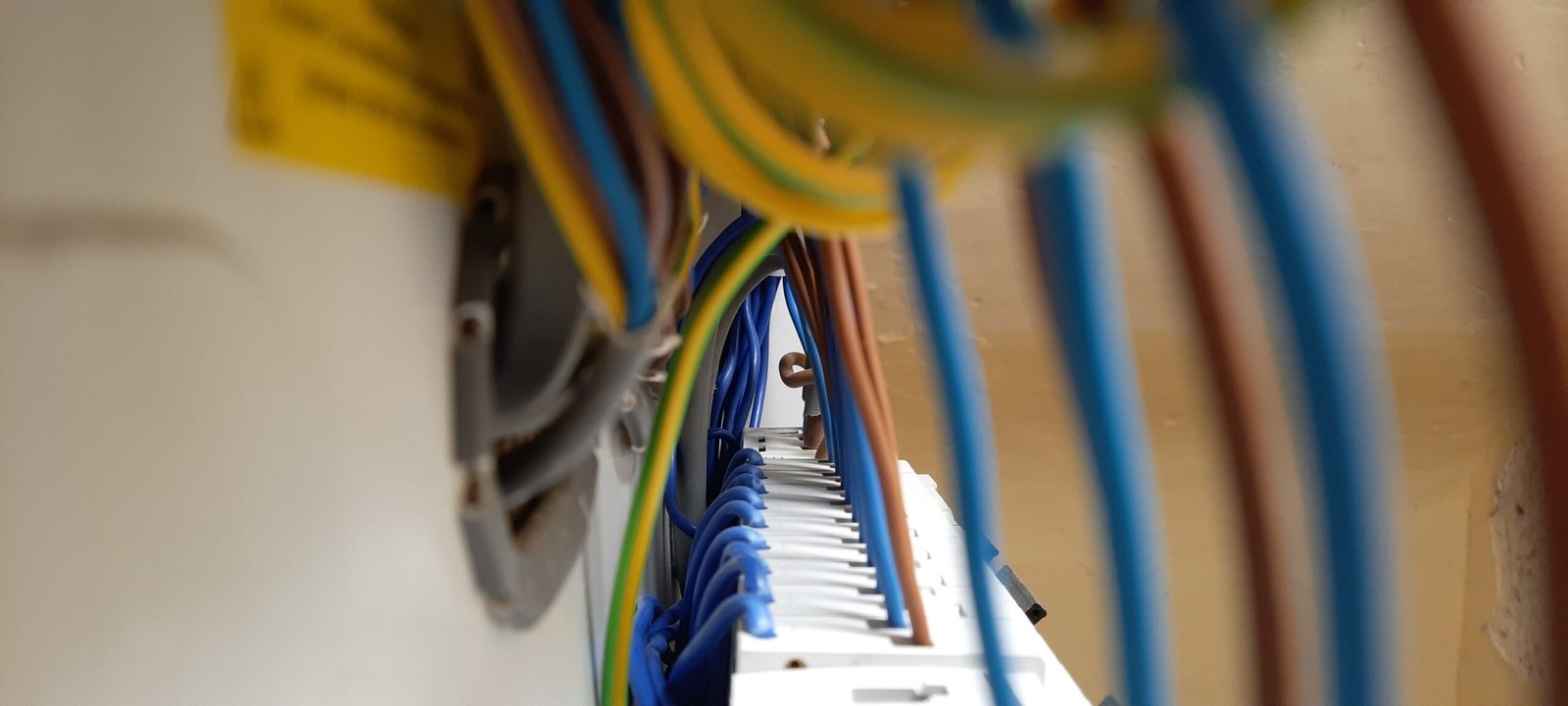 EICR in London - consumer unit inspected during an electrical safety report